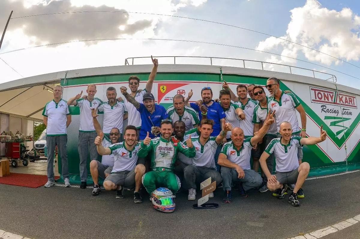 tonykart Racing team structure min